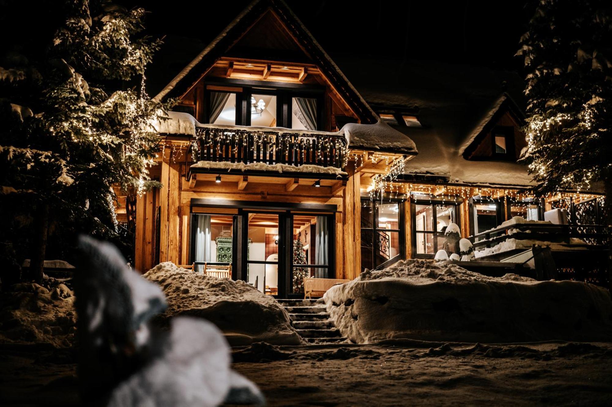 Villa Swiss Na Wylacznosc - Jacuzzi, Sauna, Bilard Косцелиско Экстерьер фото