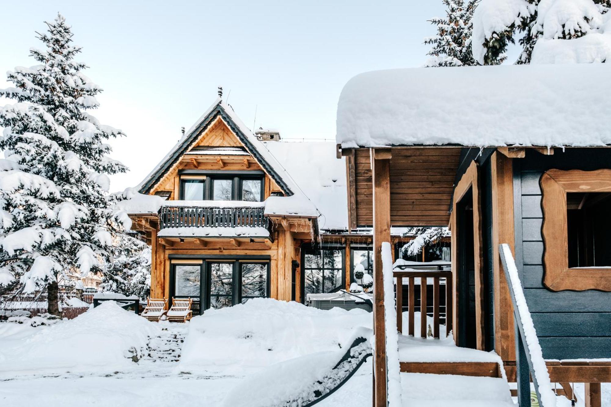 Villa Swiss Na Wylacznosc - Jacuzzi, Sauna, Bilard Косцелиско Экстерьер фото